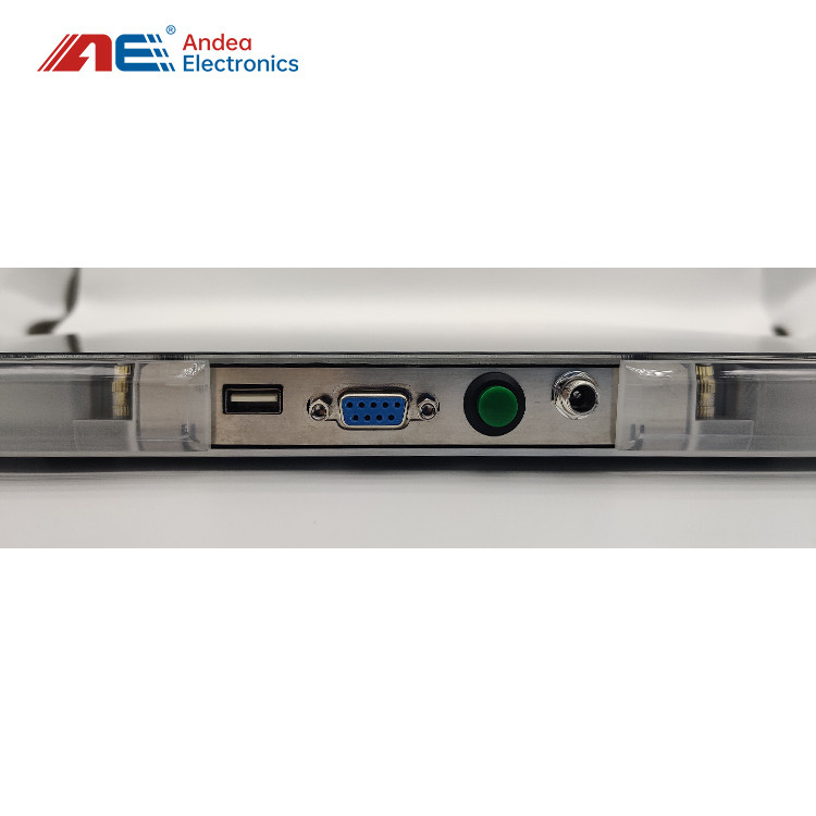 Library Book Borrow And Return Machine With USB Interface Integrated RFID Reader 46cm Reading Distance