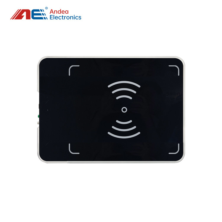Library Book Borrow And Return Machine With USB Interface Integrated RFID Reader 46cm Reading Distance