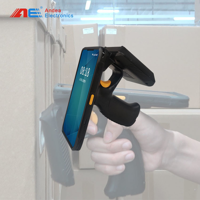 লং রেঞ্জ 860-960MHz RFID হ্যান্ডহেল্ড রিডার ISO18000-6C Android RFID ট্যাগ রিডার RFID রিডার UHF